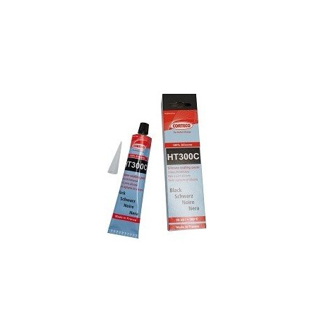 CORTECO HT300C Pâte à Joint Moteur Silicone Noire Haute Température 300°C 80 ml