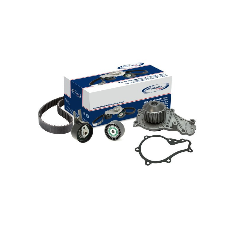 Kit Distribution+Pompe à Eau Ford Fiesta TDCI 1.4L : Carrogreen