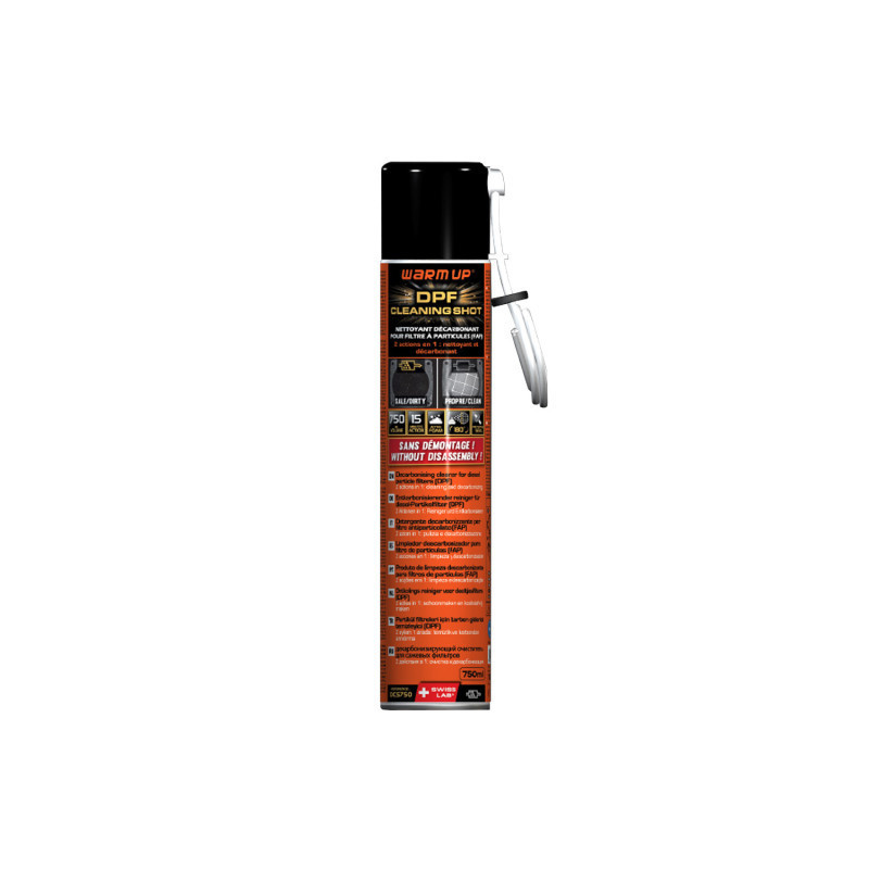 Nettoyant FAP WARM UP 750 ml – DPF Cleaning Shot sans démontage