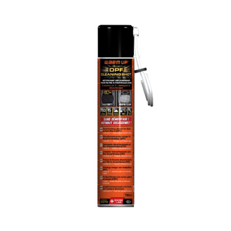 Nettoyant FAP WARM UP 750 ml – DPF Cleaning Shot sans démontage